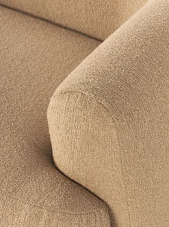 Sofá rinconera modular en tejido bouclé Sofia (4 plazas)
