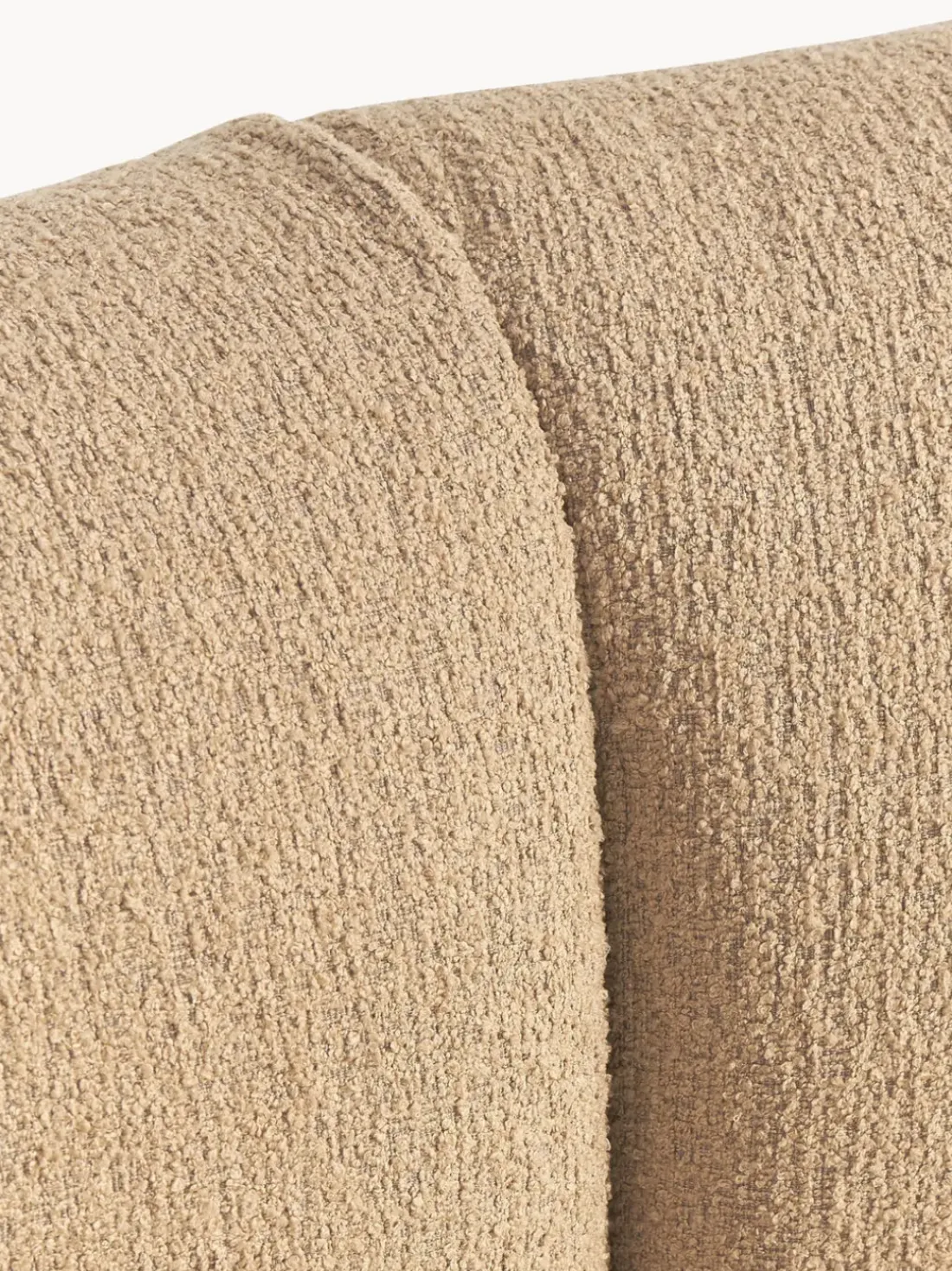 Sofá rinconera modular en tejido bouclé Sofia (4 plazas)