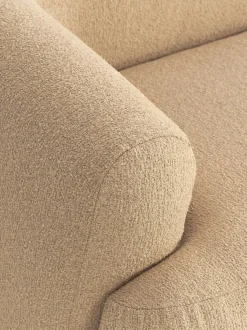 Sofá rinconera modular en tejido bouclé Sofia (4 plazas)