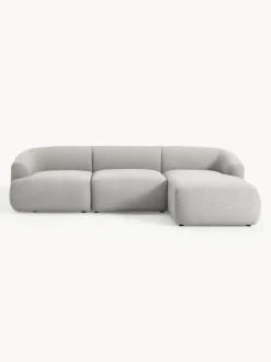 Sofá rinconera modular en tejido bouclé Sofia (3 plazas)