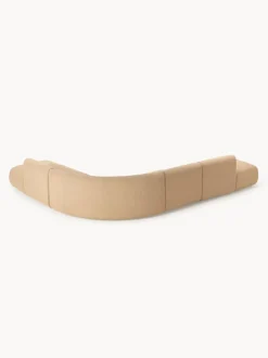 Sofá rinconera modular en tejido bouclé Sofia (4 plazas)