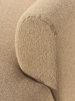 Sofá rinconera modular en tejido bouclé Sofia (4 plazas)