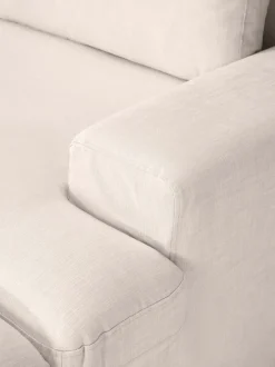 Sofá rinconera modular grande con tapizado desenfundable Russell