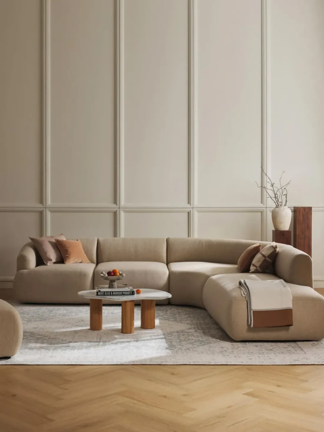 Sofá rinconera modular Sofia (4 plazas)