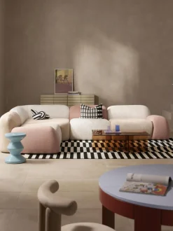 Sofá rinconera modular Wolke, Furiosalone Edition (4 plazas)