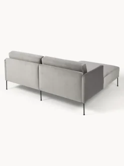 Sofá rinconera pequeño de terciopelo Fluente