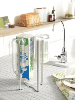 Soporte de cocina multifuncional de metal plegable Tower