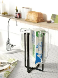 Soporte de cocina multifuncional de metal plegable Tower