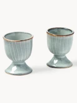 Soportes de huevo artesanales Nordic Sea, 2 uds.