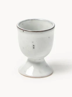 Soportes de huevo artesanales Nordic Sand, 2 uds.