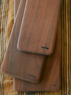 Tabla de cortar artesanal de madera de acacia Tidy, tamaños diferentes