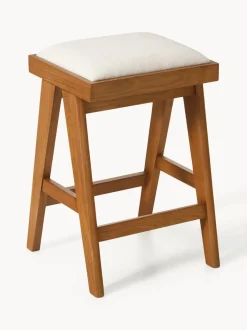 Taburete alto con acolchado Sissi