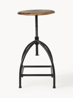 Taburete alto con altura regulable Sire