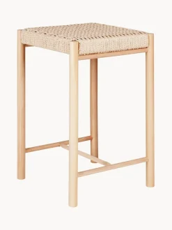 Taburete alto de madera de chopo Abano