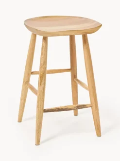 Taburete alto de madera de mango Nino
