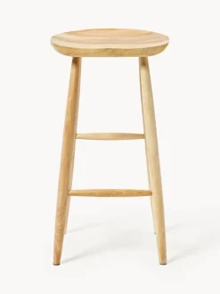 Taburete alto de madera de mango Nino