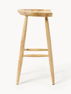 Taburete alto de madera de mango Nino