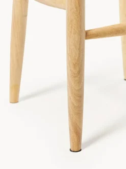 Taburete alto de madera de mango Nino
