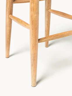 Taburete alto de madera de mango Nino