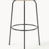 Taburete alto de madera y metal Afteroom