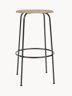 Taburete alto de madera y metal Afteroom