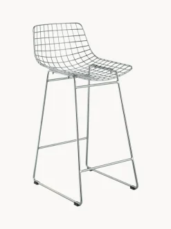 Taburete alto de metal Wire