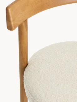 Taburete alto en tejido bouclé Merianda