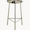Taburete alto Morice, negro/ivory