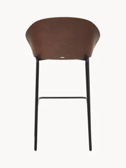 Taburete de bar de chenilla Eamy
