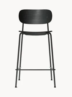 Taburete de bar de metal y madera Co