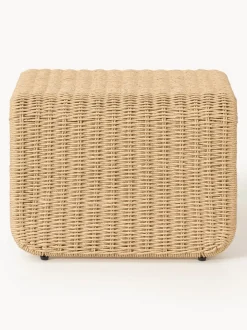 Taburete de exterior de mimbre Hank