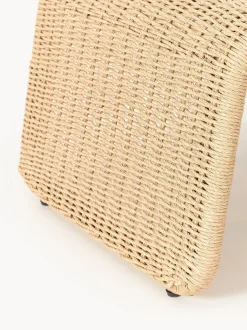 Taburete de exterior de mimbre Hank