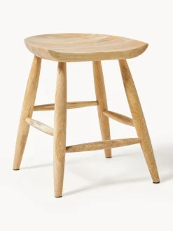 Taburete de madera de mango Nino
