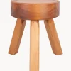 Taburete de madera de pino AML