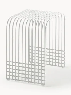 Taburete de metal artesanal Drop