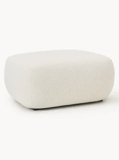 Taburete en tejido bouclé Sofia