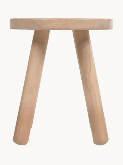 Taburete infantil de madera de caucho Dilcia