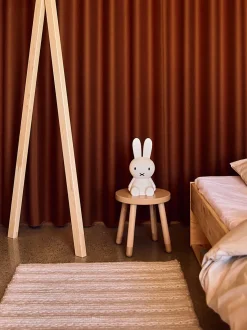 Taburete infantil de madera Dots