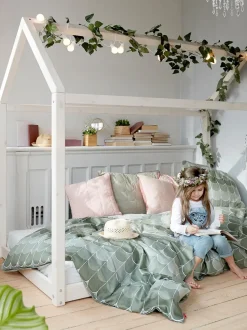 Taburete infantil de madera Dots