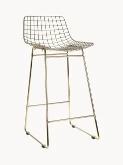 Taburetes alto de metal Wire, 2 uds.