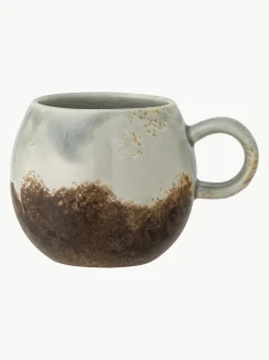 Taza artesanal con esmalte Paula