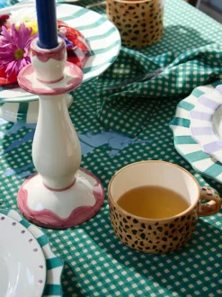 Taza artesanal Leopard