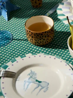 Taza artesanal Leopard
