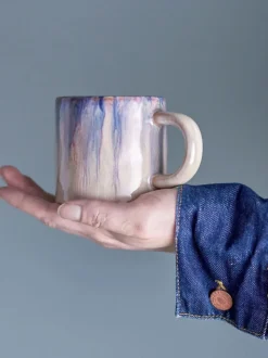 Taza con esmalte Amalia