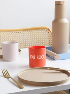 Taza con frase de diseño Favourite YOU ROCK