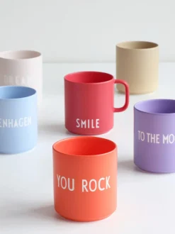 Taza con frase de diseño Favourite YOU ROCK