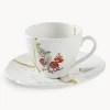 Taza de café con platito Kintsugi