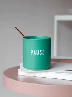 Taza de diseño con inscripción Favourite PAUSE