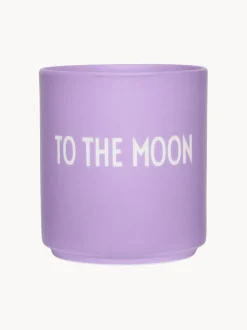 Taza de diseño con letras Favourite TO THE MOON