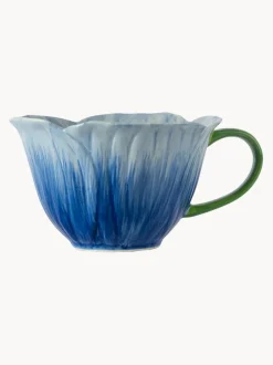 Taza de té pintada a mano Amapola